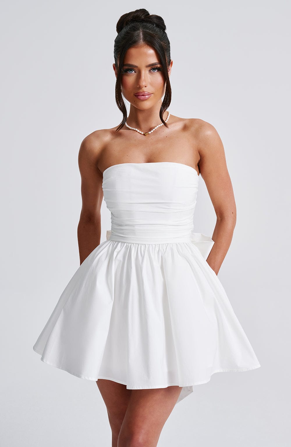 Chloe Mini Dress - Ivory