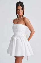 Chloe Mini Dress - Ivory