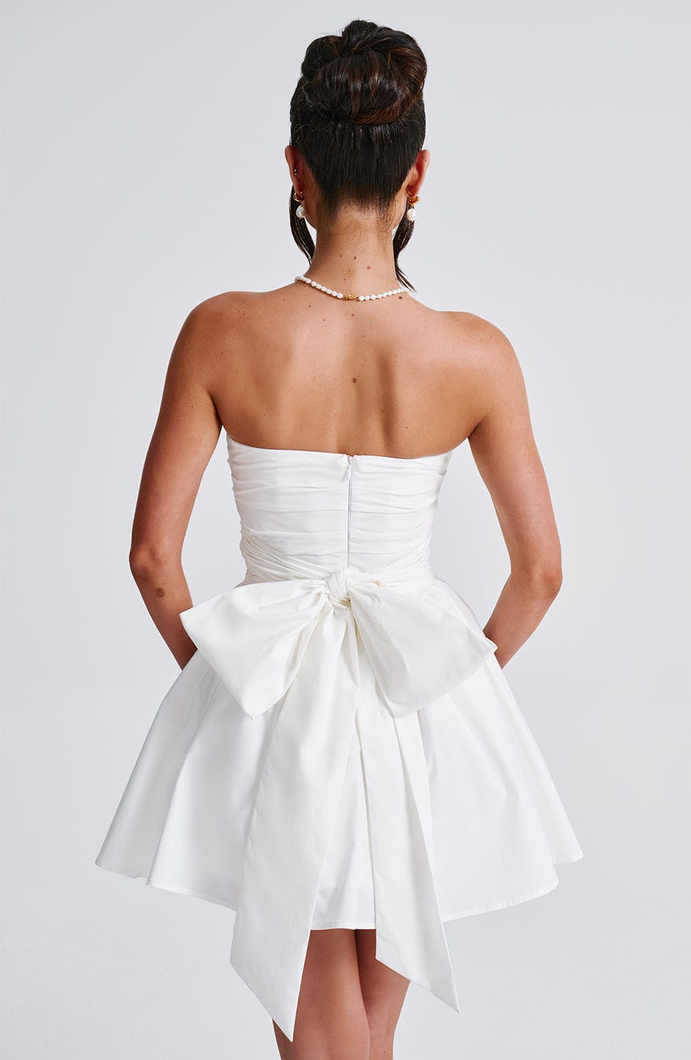 Chloe Mini Dress - Ivory