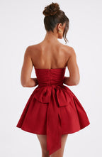 Chloe Mini Dress - Red