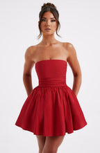 Chloe Mini Dress - Red