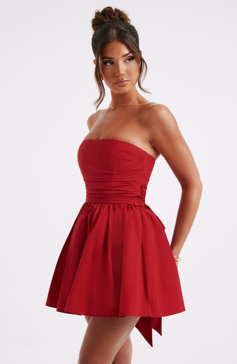 Chloe Mini Dress - Red