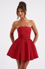 Chloe Mini Dress - Red