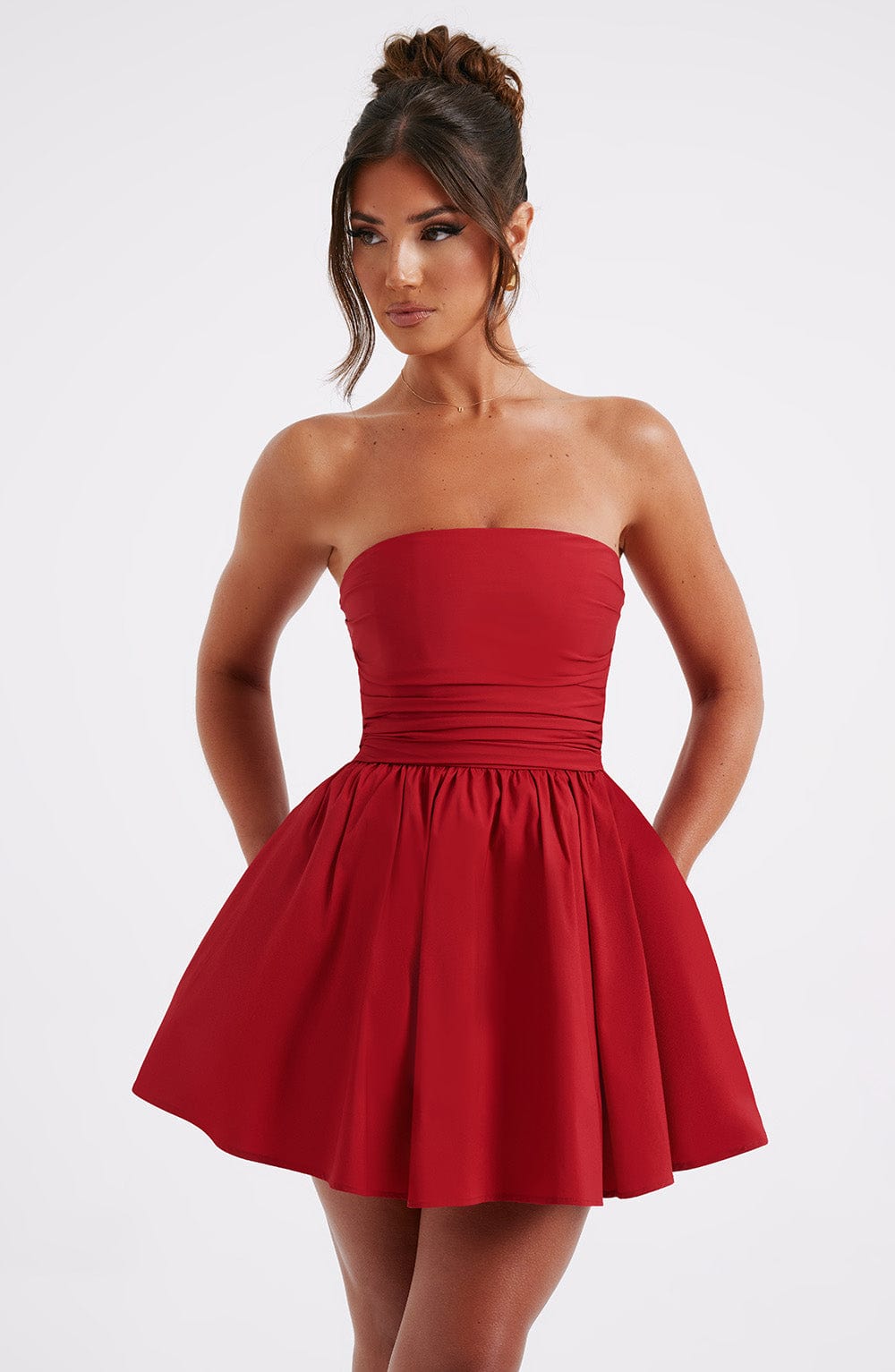 Chloe Mini Dress - Red