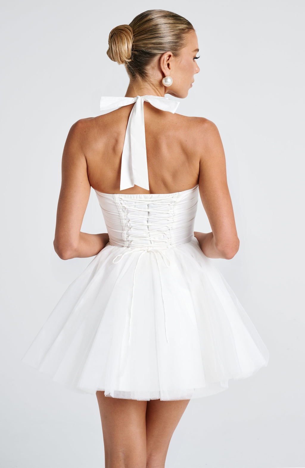 Rosie Mini Dress - Ivory