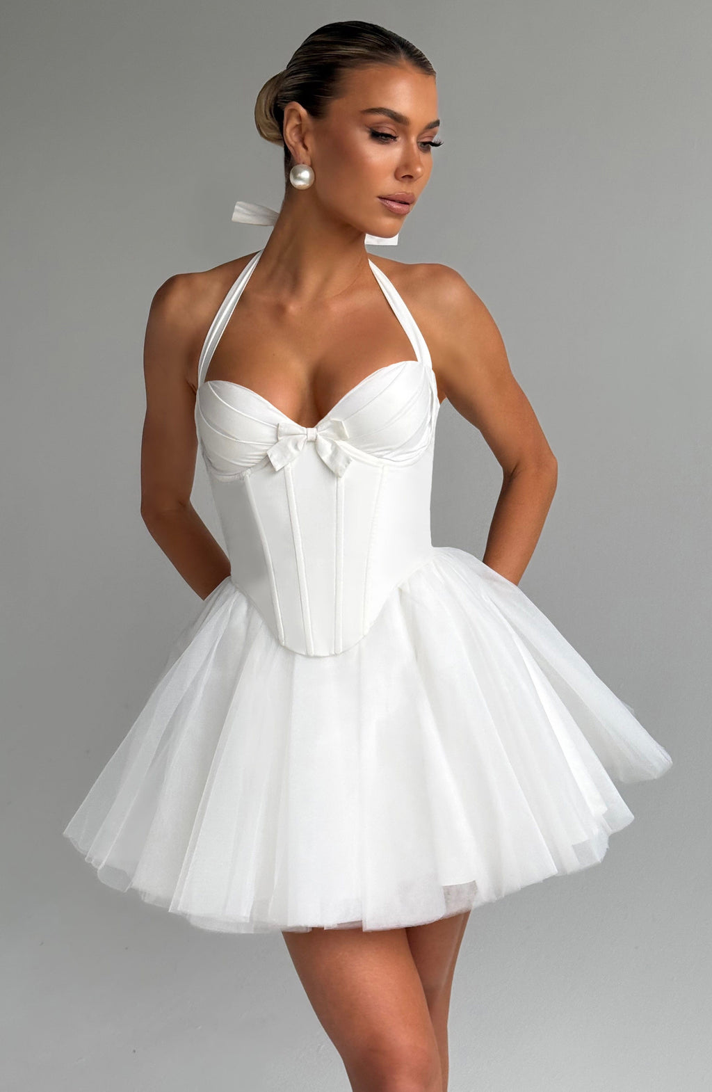 Rosie Mini Dress - Ivory