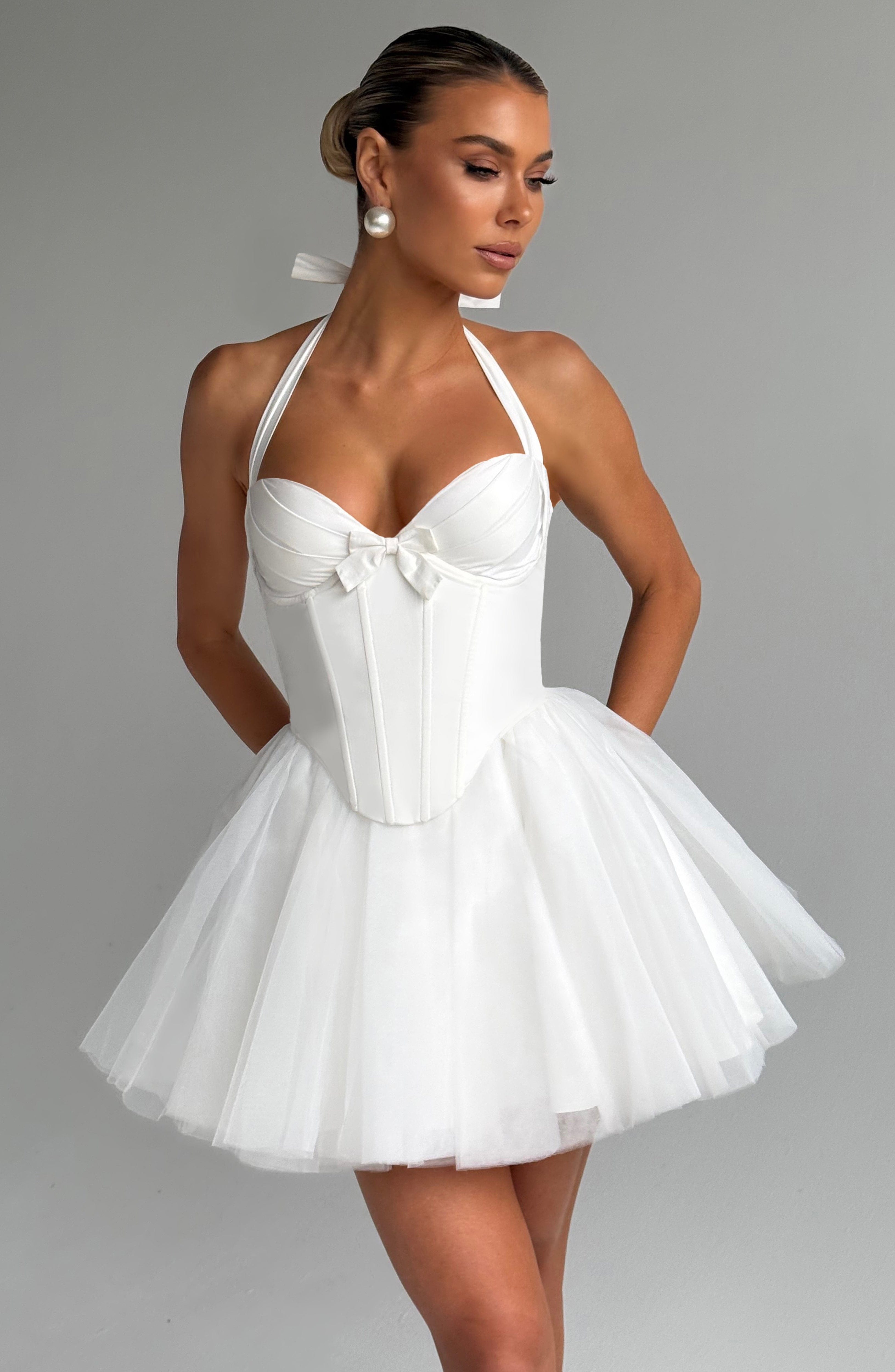 Rosie Mini Dress - Ivory