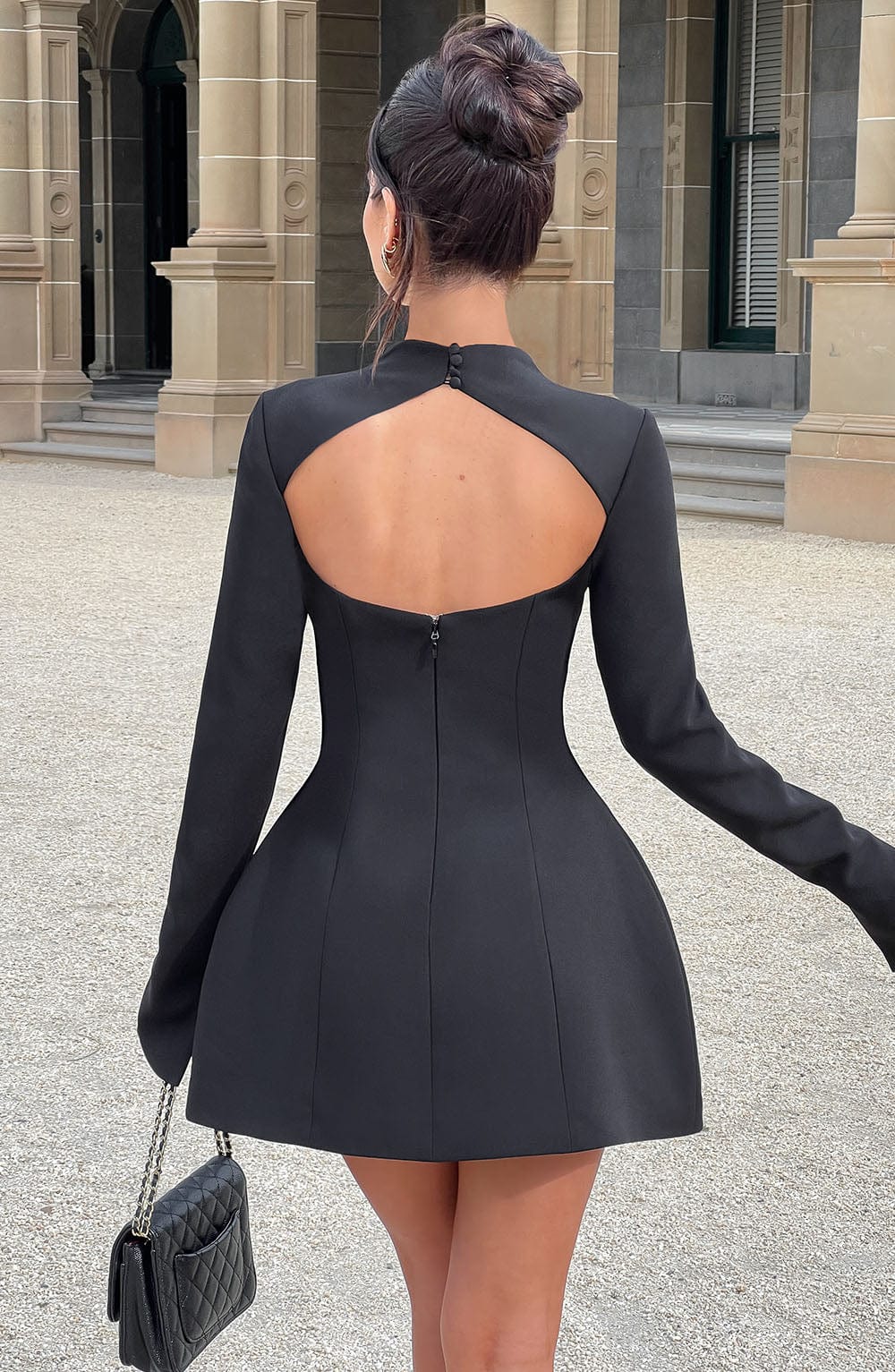 Harriet Mini Dress - Black