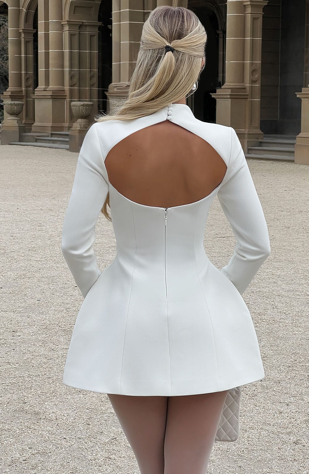 Harriet Mini Dress - Ivory