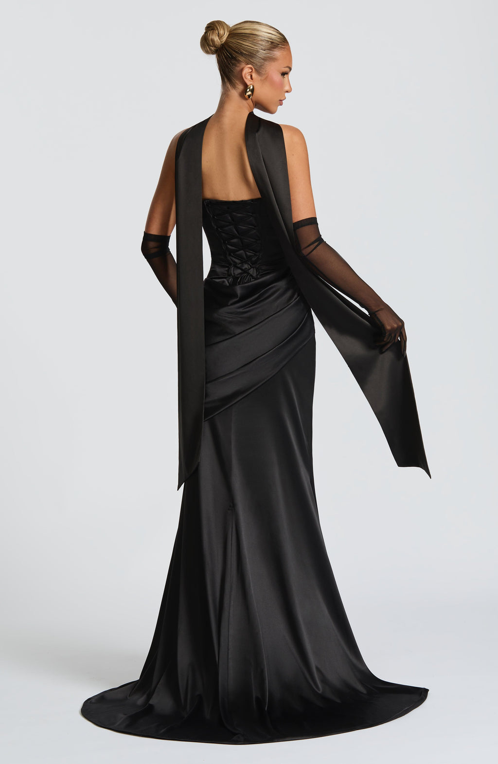 Thalia Maxi Dress - Black