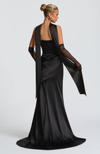 Thalia Maxi Dress - Black