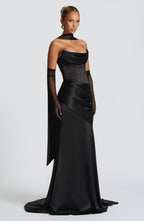 Thalia Maxi Dress - Black