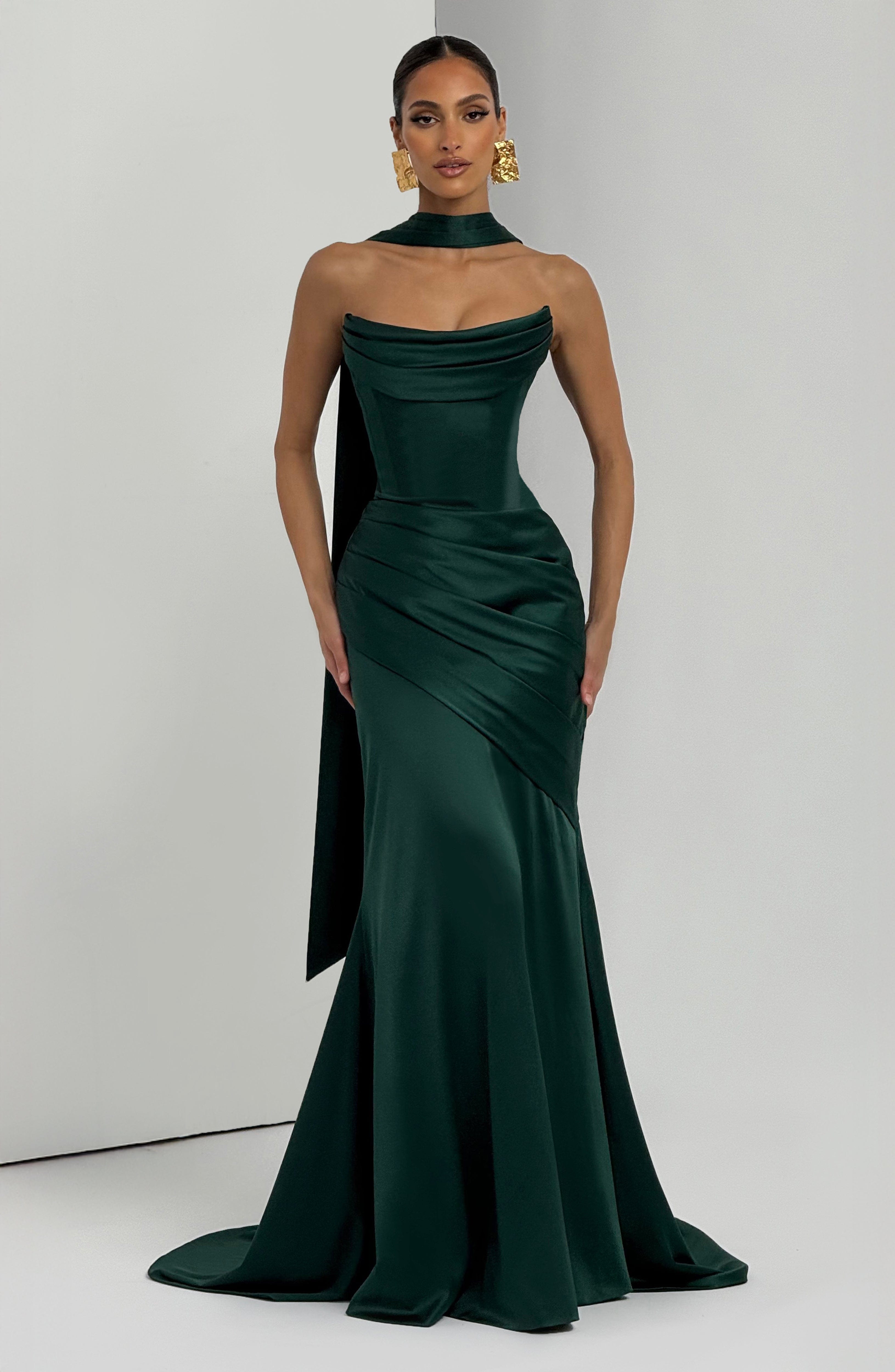 Thalia Maxi Dress - Emerald