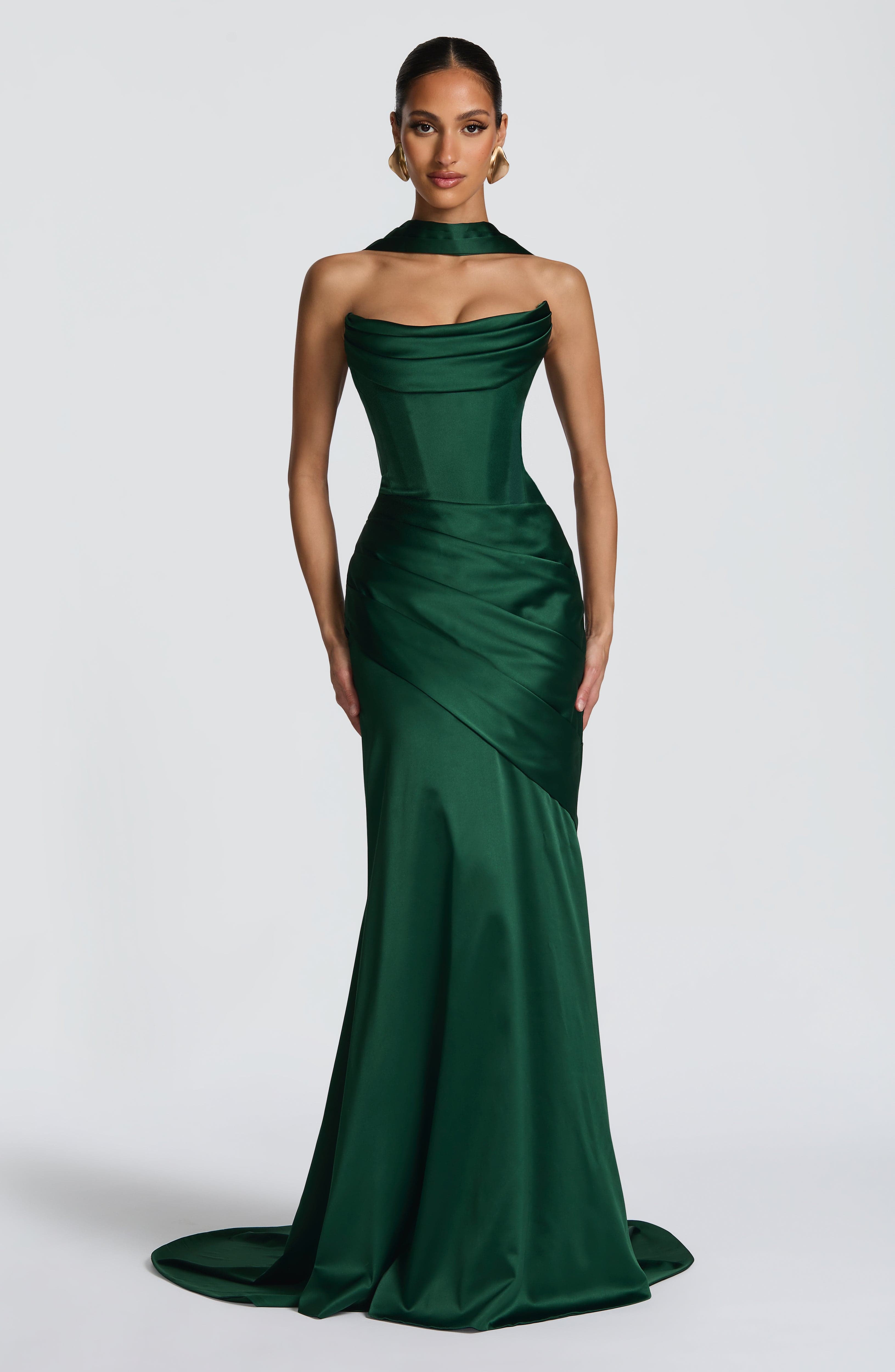 Thalia Maxi Dress - Emerald