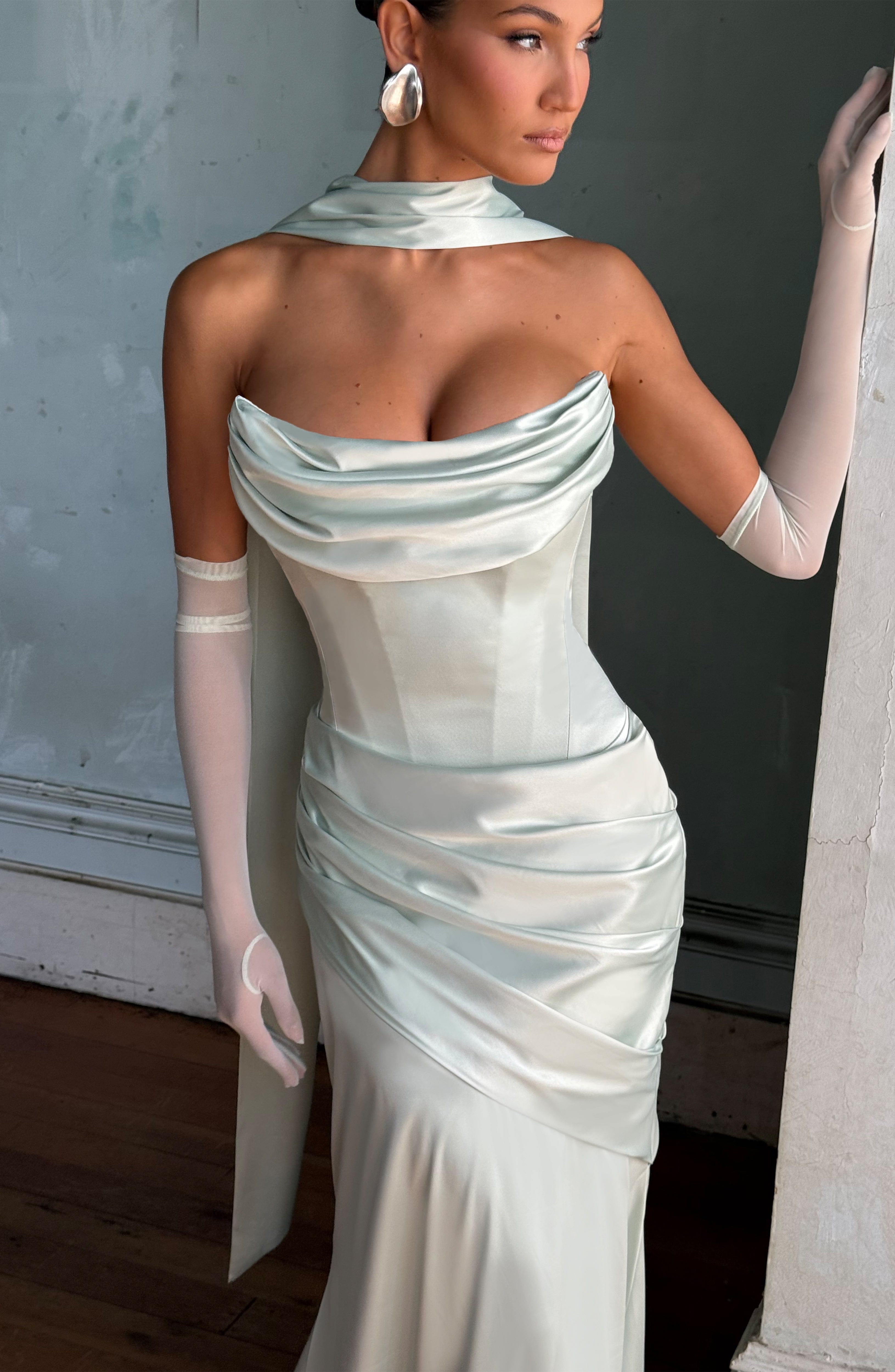 Thalia Maxi Dress - Mint