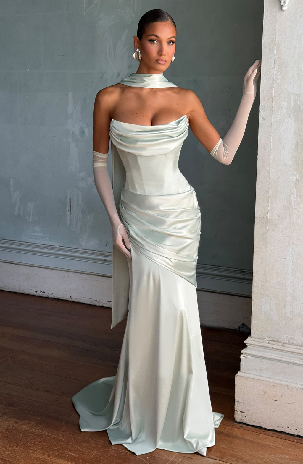 Thalia Maxi Dress - Mint