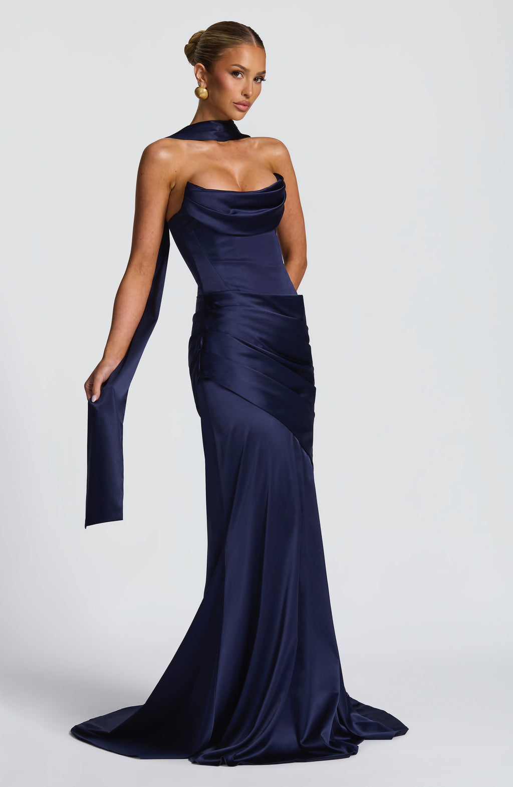 Thalia Maxi Dress - Navy