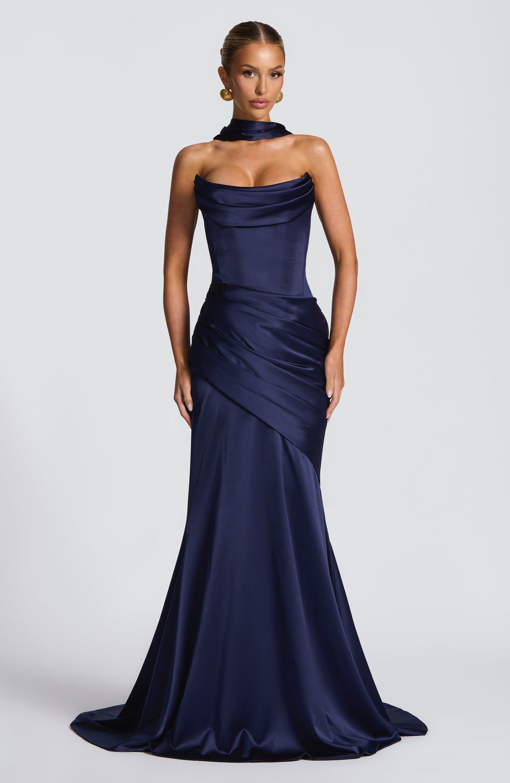 Thalia Maxi Dress - Navy