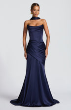 Thalia Maxi Dress - Navy