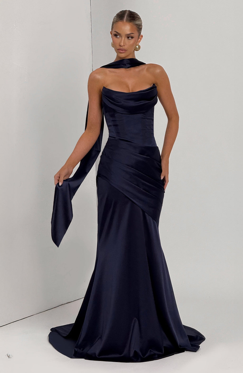 Thalia Maxi Dress - Navy