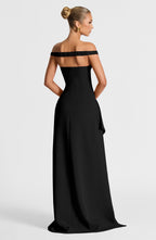 Flora Maxi Dress - Black
