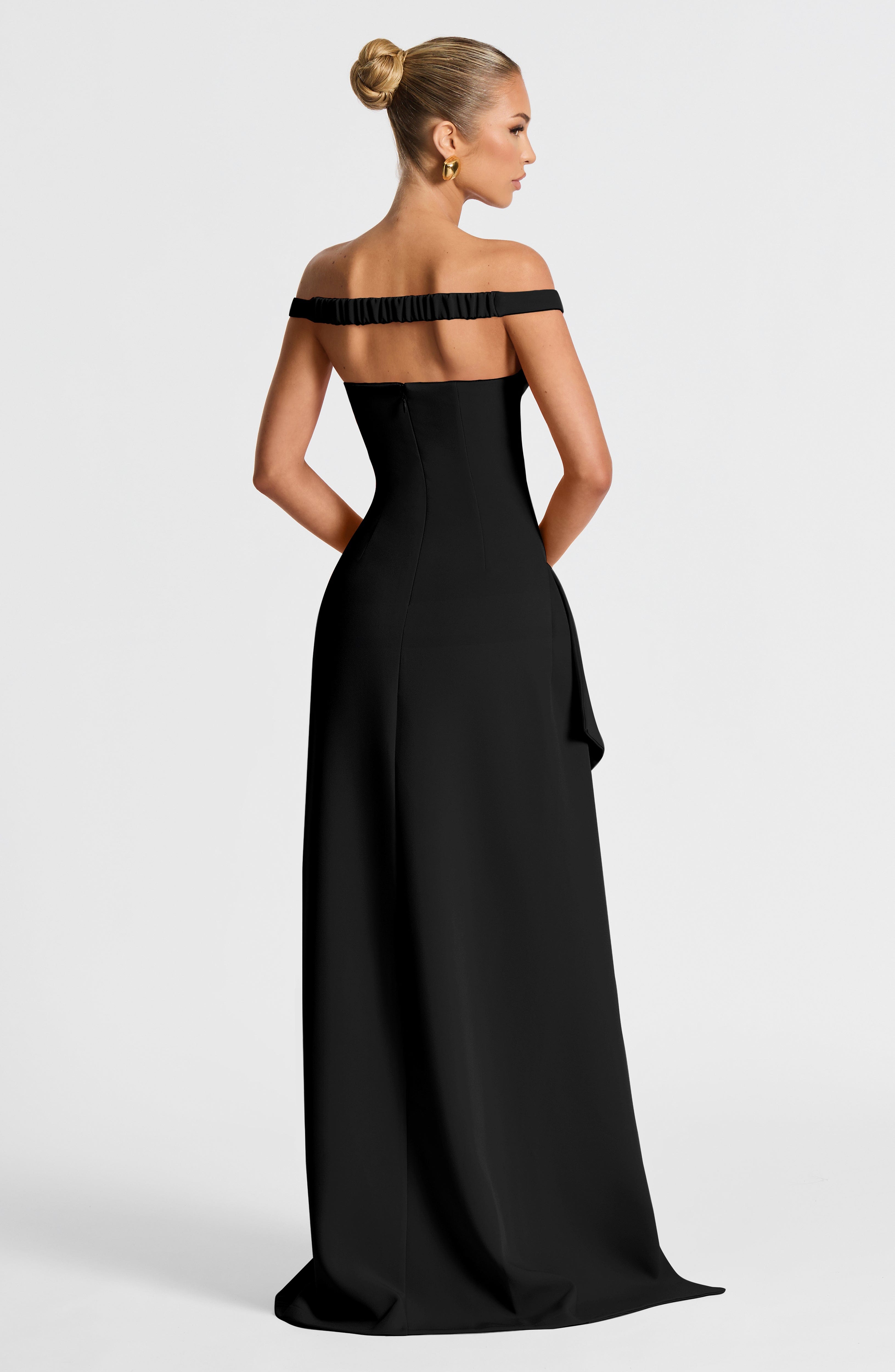 Flora Maxi Dress - Black