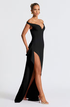 Flora Maxi Dress - Black