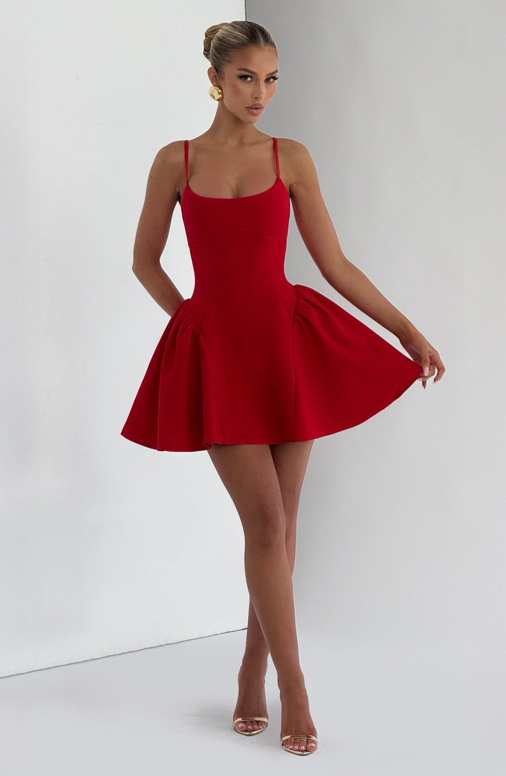 Natalie Mini Dress - Red
