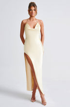 Vanessa Maxi Dress - Lemon