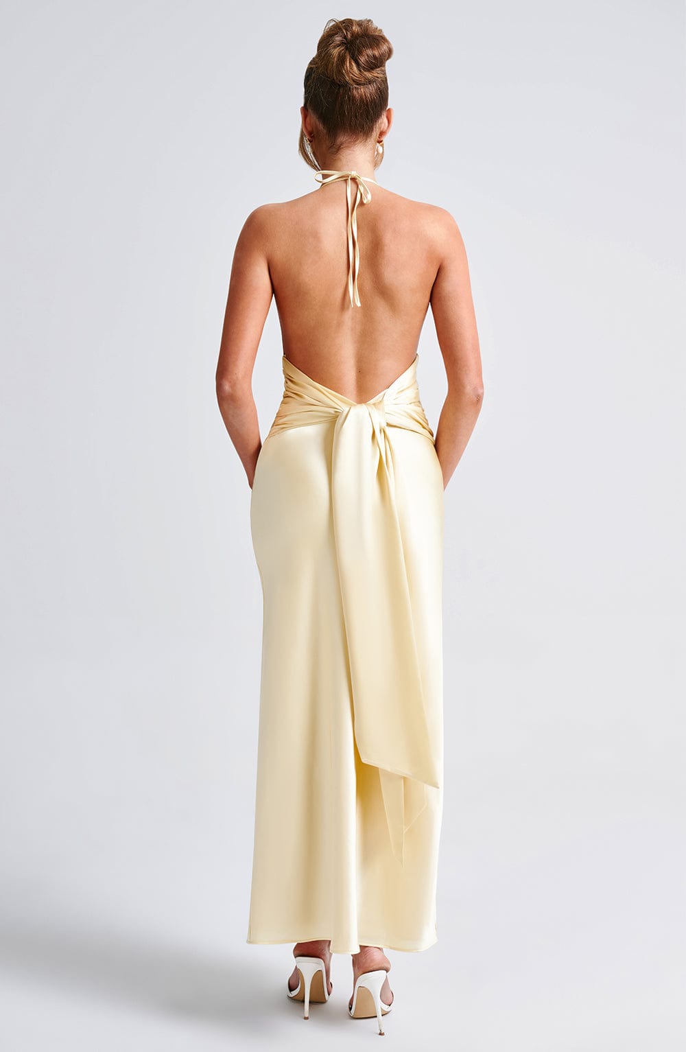 Vanessa Maxi Dress - Lemon