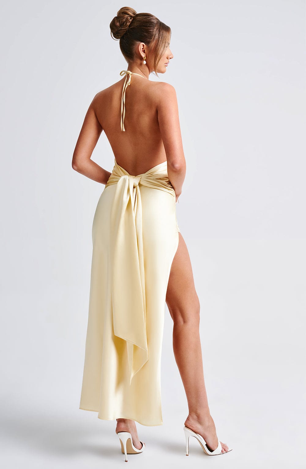 Vanessa Maxi Dress - Lemon