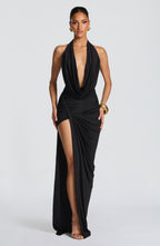 Alma Maxi Dress - Black