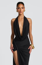 Alma Maxi Dress - Black