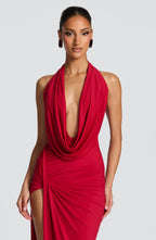 Alma Maxi Dress - Red