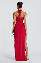 Alma Maxi Dress - Red