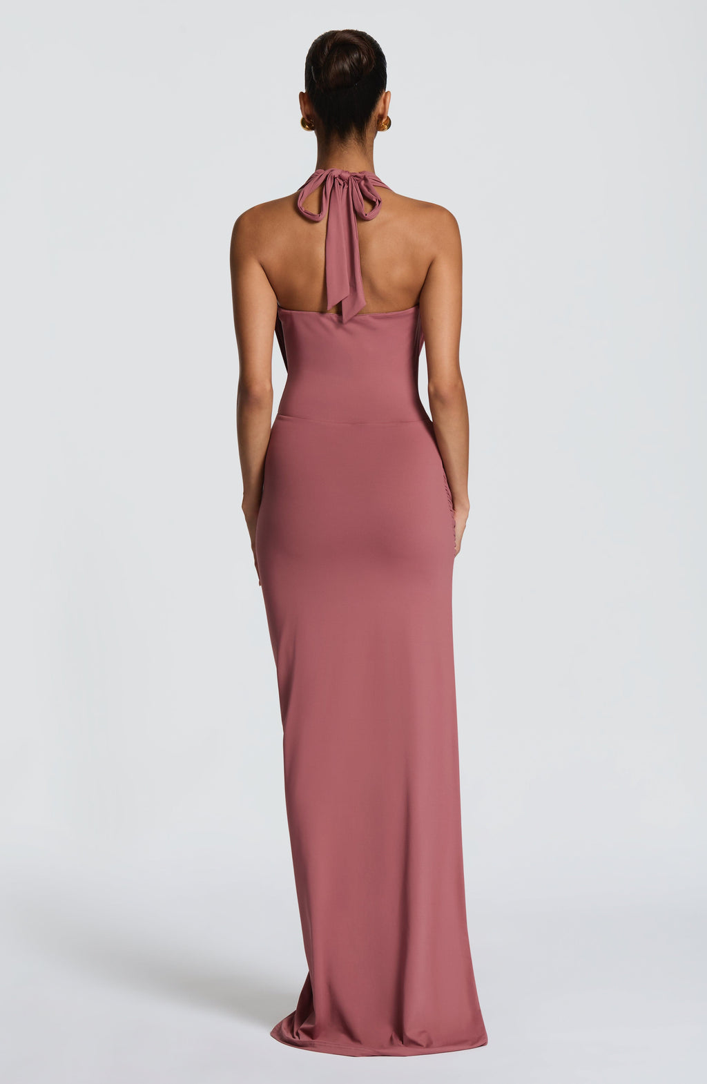 Alma Maxi Dress - Rose Brown
