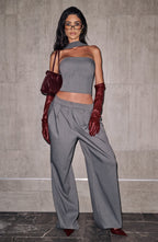 Natalie Pants - Grey Marl
