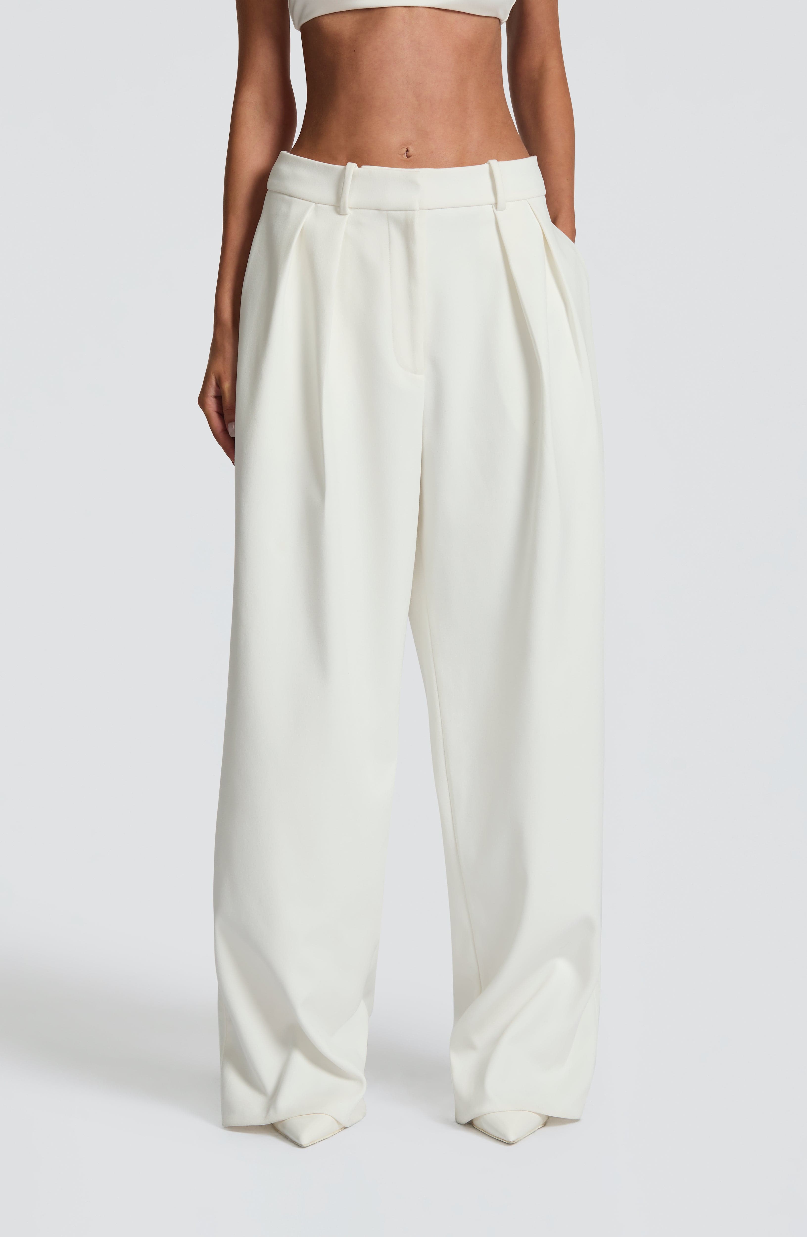 Natalie Pants - Ivory
