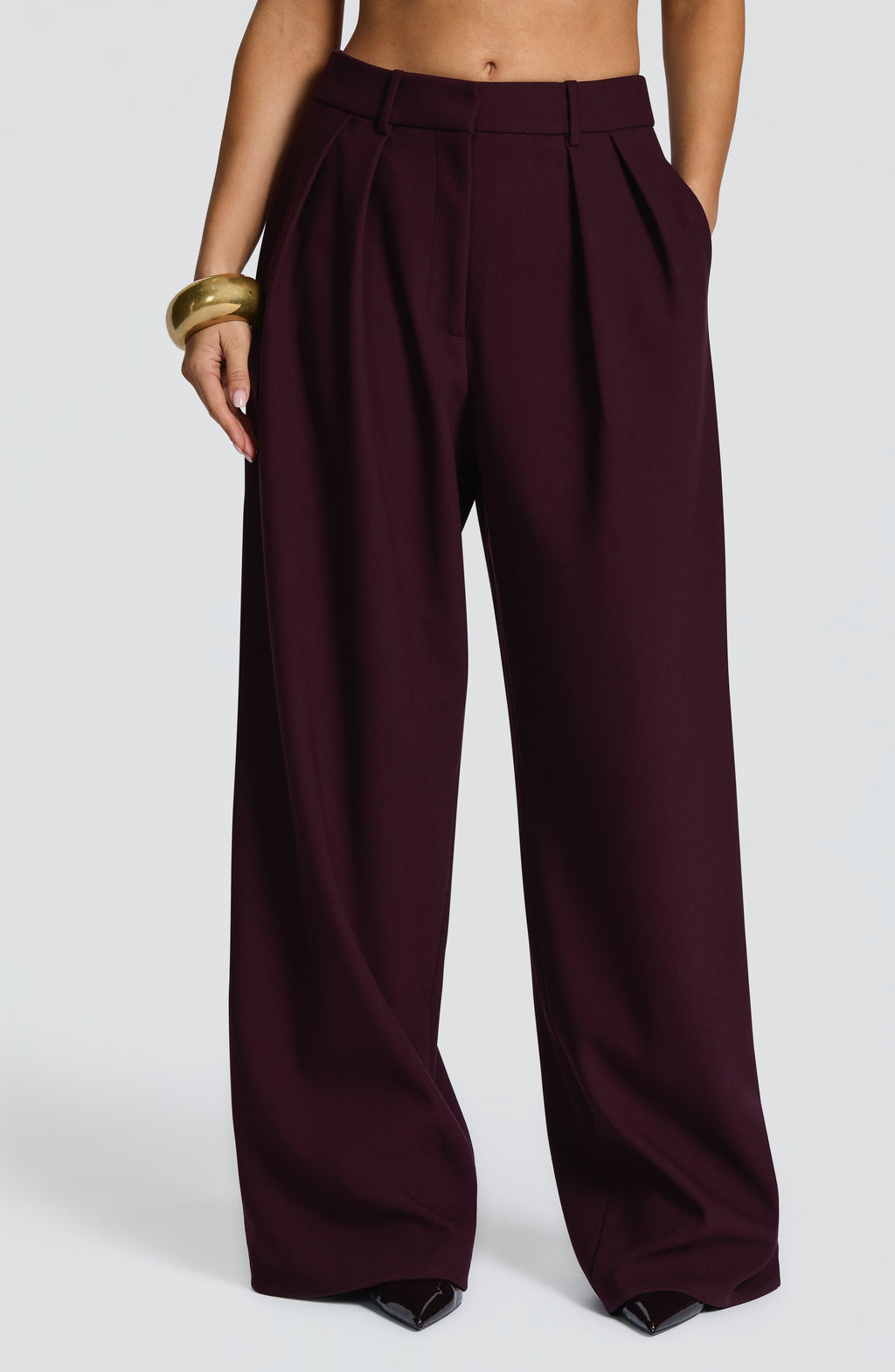 Natalie Pants - Plum