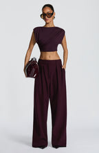 Natalie Pants - Plum