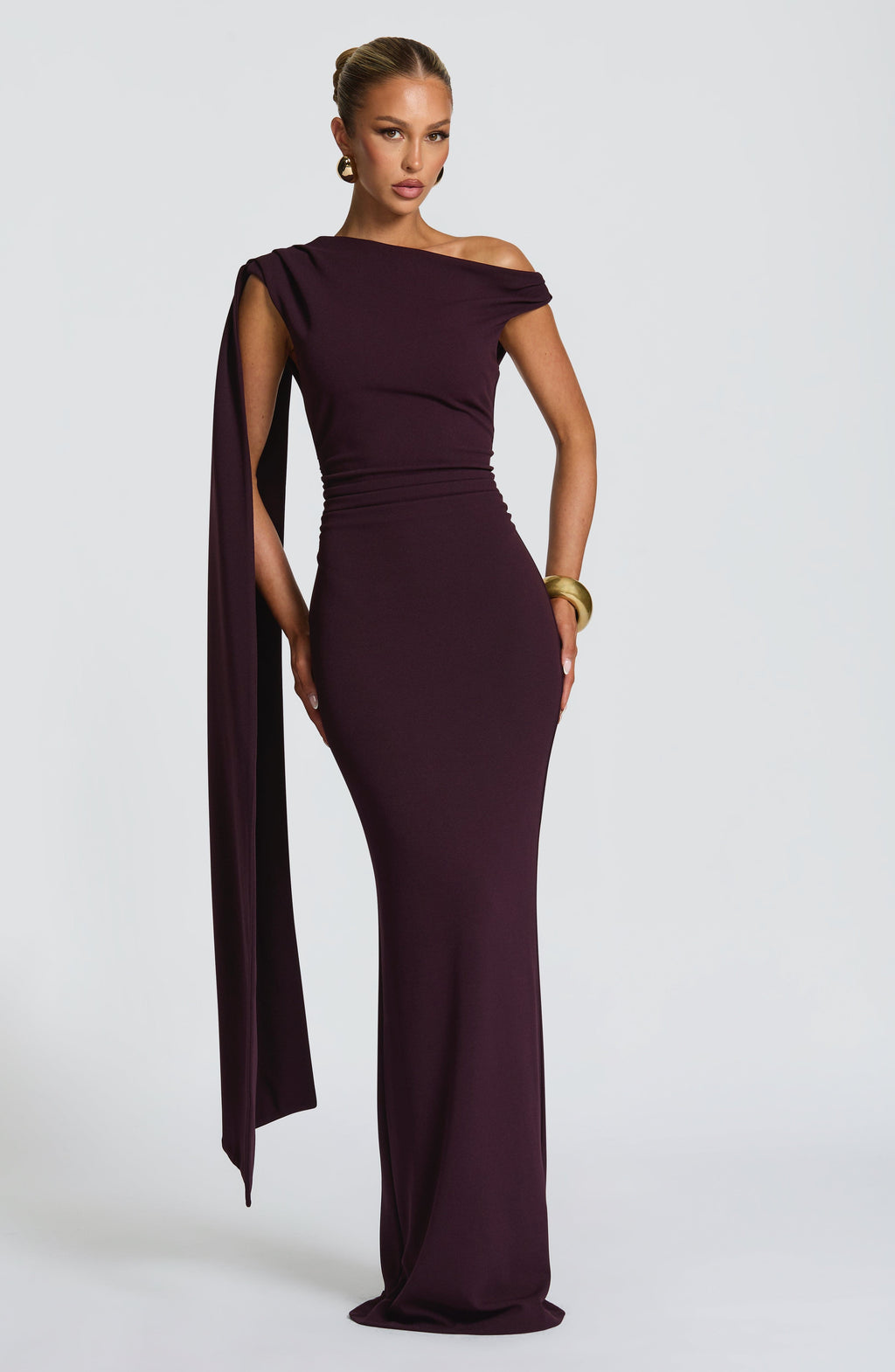 Clarice Maxi Dress - Plum