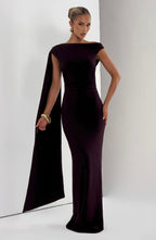 Clarice Maxi Dress - Plum