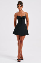 Gemma Mini Dress - Black
