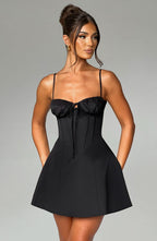 Gemma Mini Dress - Black