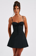 Gemma Mini Dress - Black
