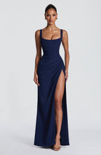 Maia Maxi Dress - Navy