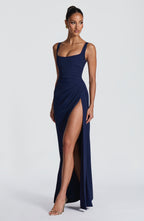 Maia Maxi Dress - Navy