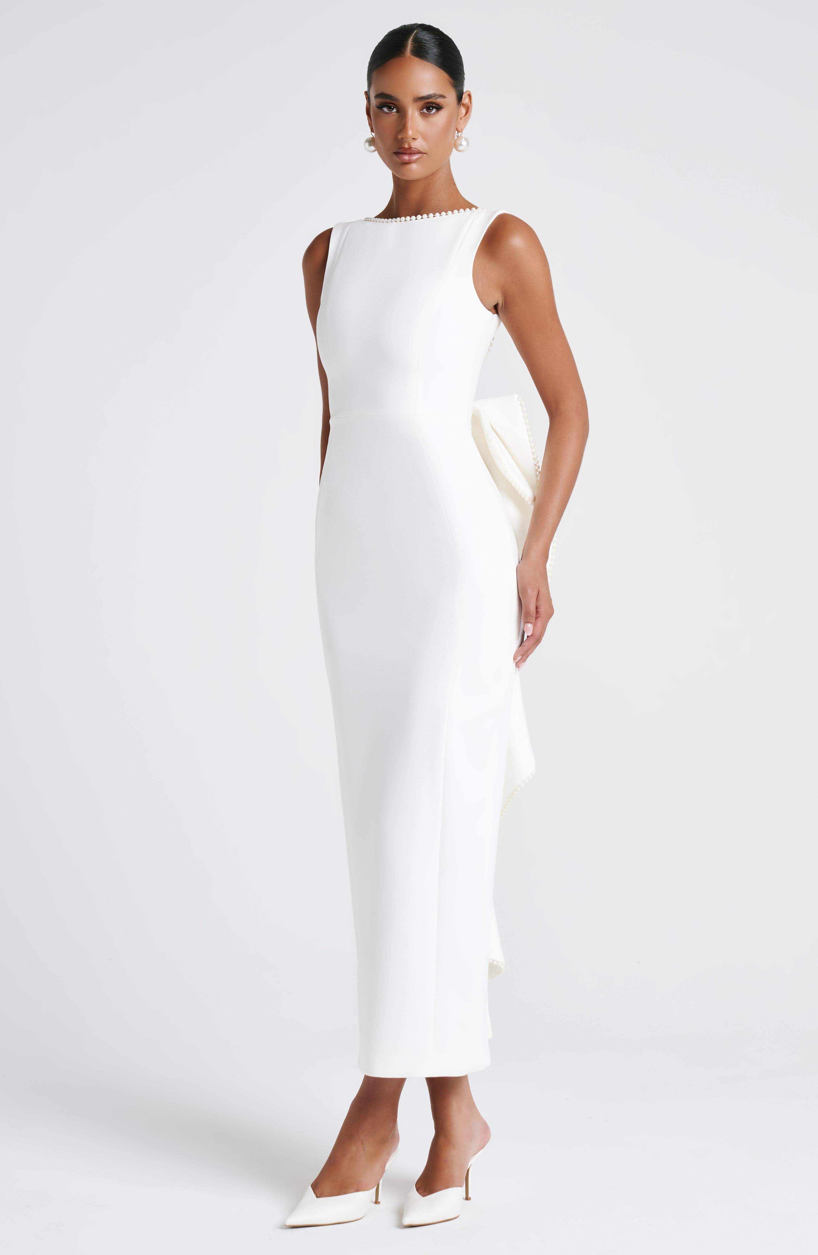Susan Midaxi Dress - Ivory