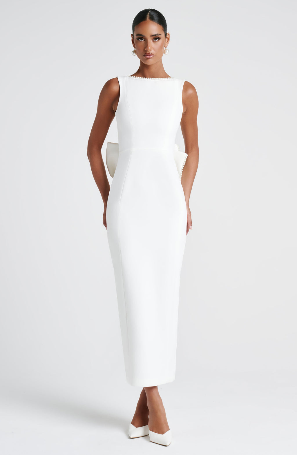 Susan Midaxi Dress - Ivory