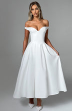 Isla Midi Dress - Ivory